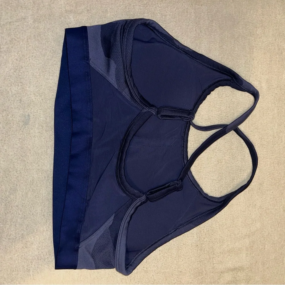Aerie Navy Camouflage‎ Sports Bra Size XL
